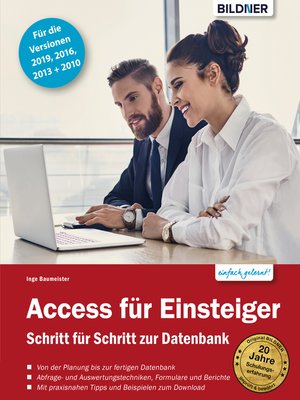 cover image of Access für Einsteiger--für die Versionen 2019, 2016, 2013 und 2010